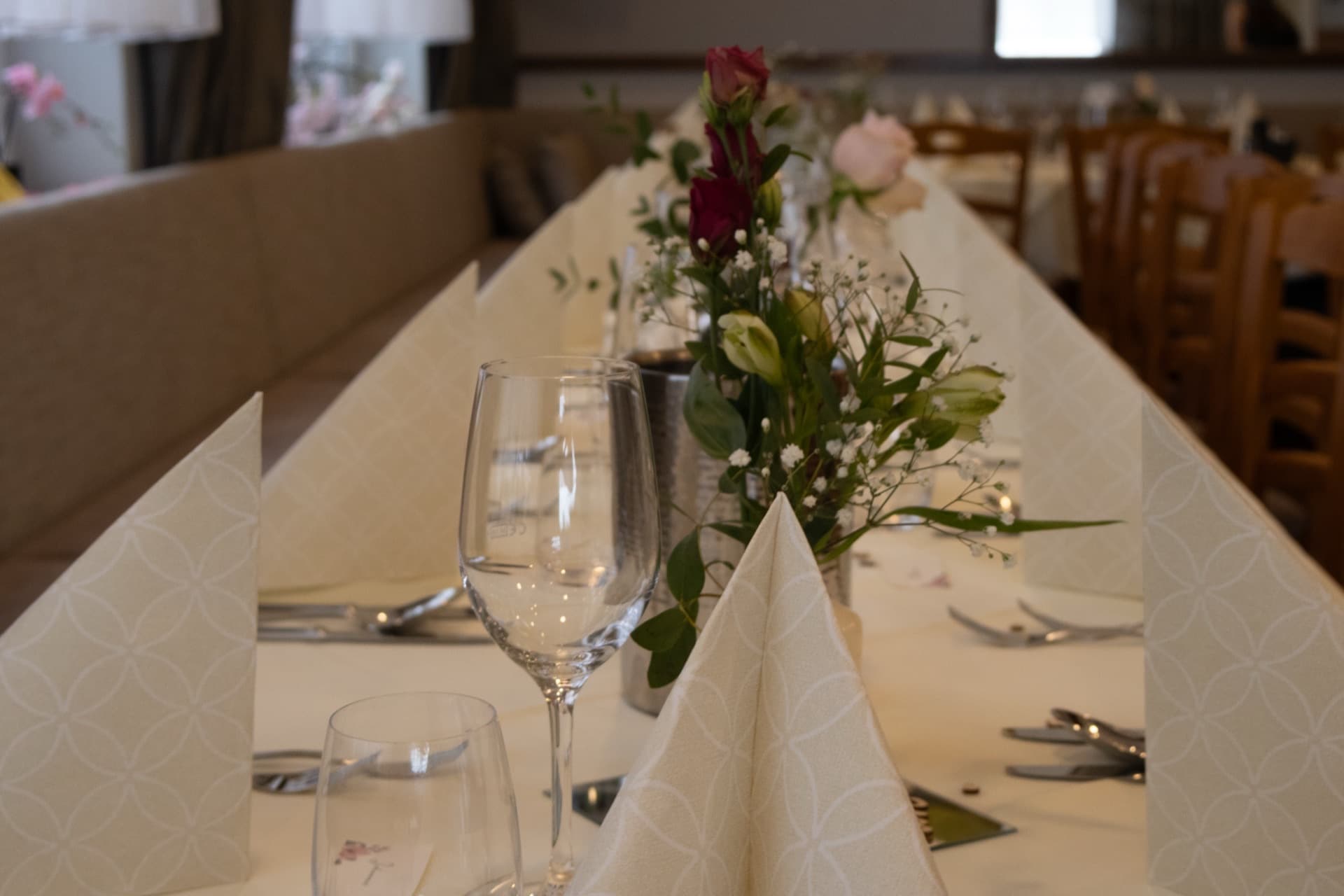 s'Reindl Catering – Elegante Tischdekoration